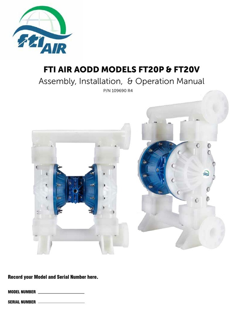 fti AIR FT025C Assembly, Installation, & Operation Manual