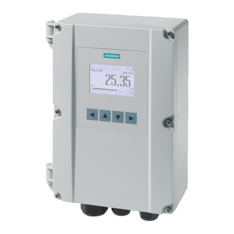 Siemens SITRANS F User manual