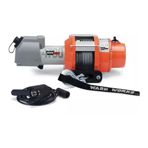 WARN Works 4700 User manual