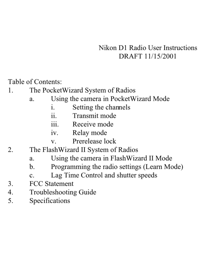 Nikon D1 Instructions for use