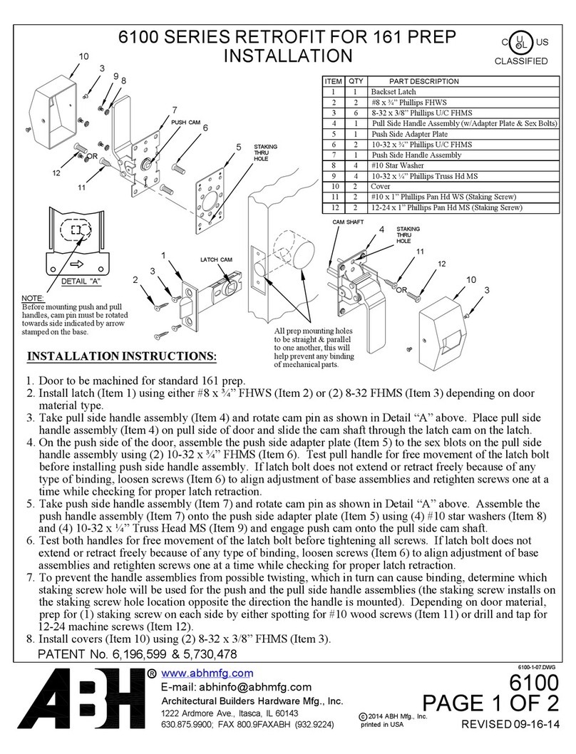 ABH 6100 Series User manual