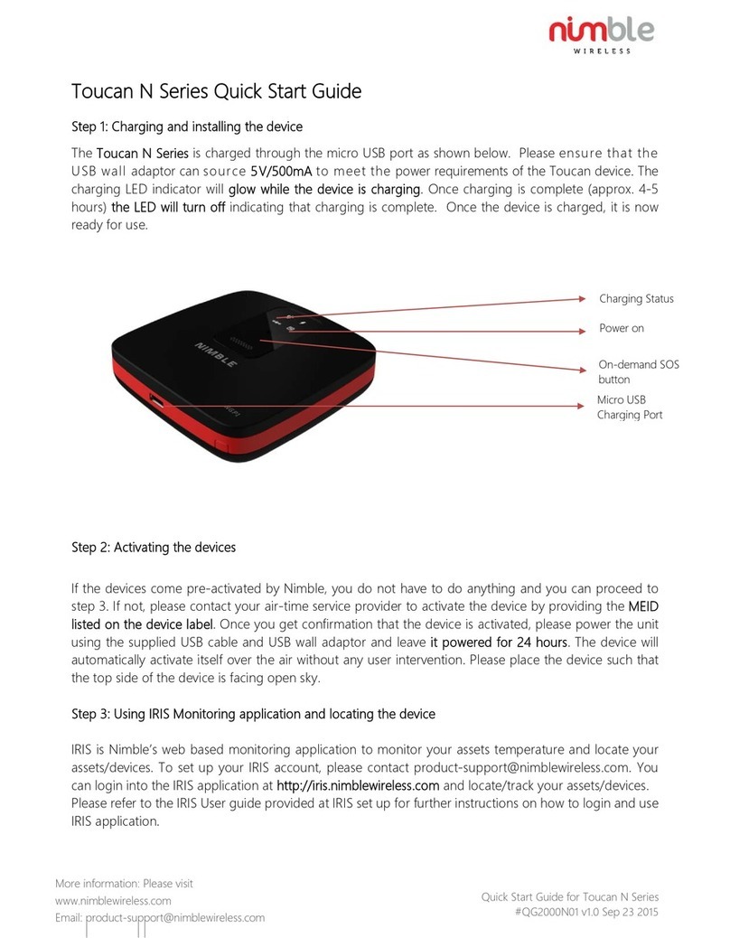 nimble Toucan N Series quick start guide