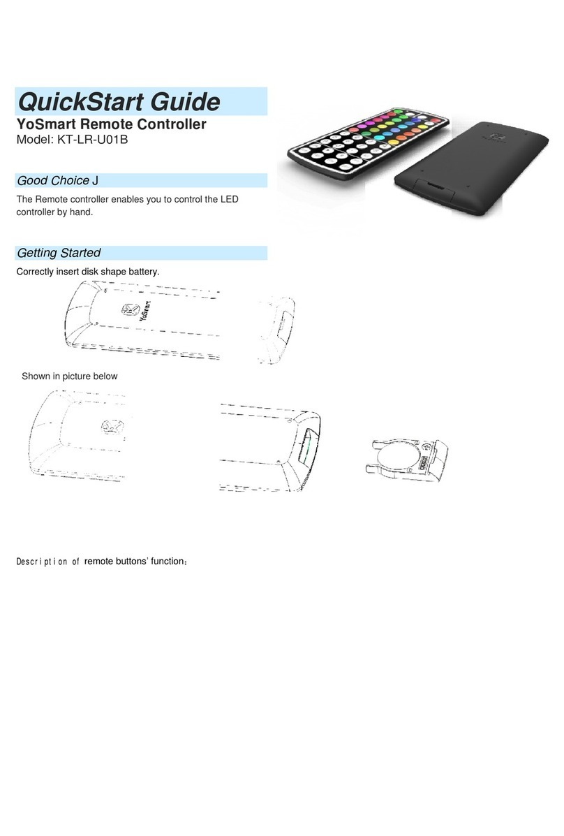 YoSmart KT-LR-U01B quick start guide