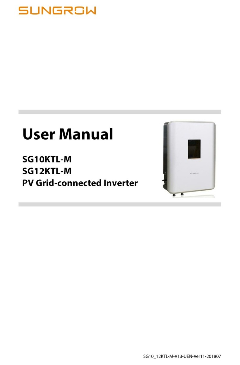 Sungrow SG10KTL-M user manual