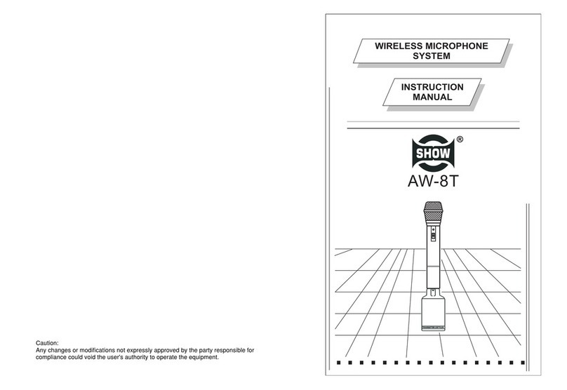 Show AW-8T User manual