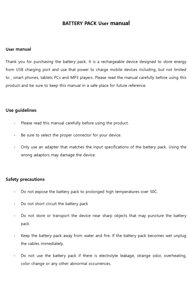 Noblesse DOTWACBTX16001 user manual