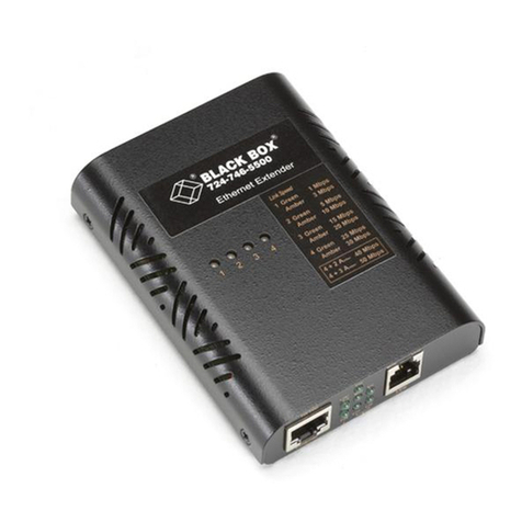 Black Box LB300A User manual