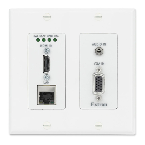 Extron electronics XTP T UWP 202 User manual