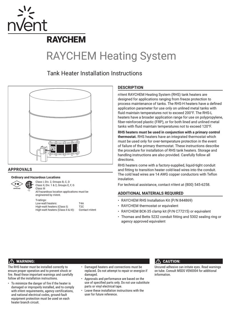 nvent RAYCHEM RHS-L-150 installation instructions