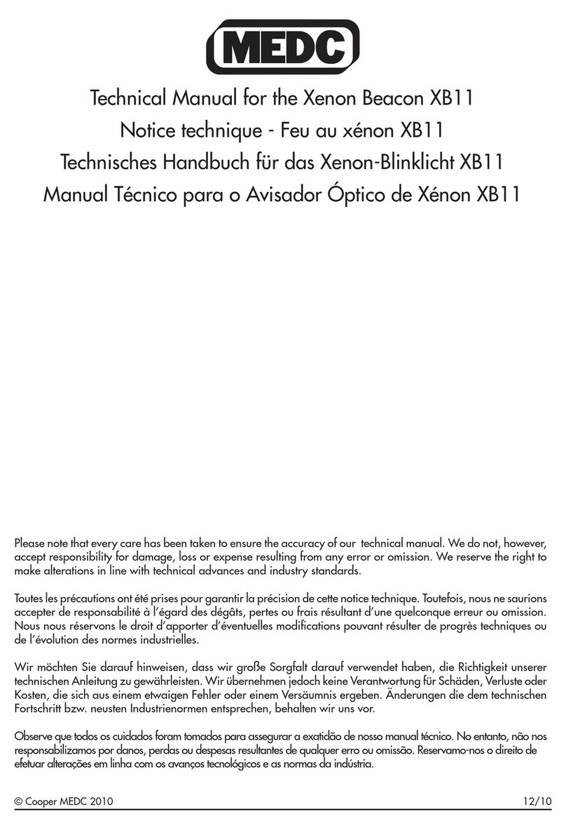 MEDC XB11 User manual