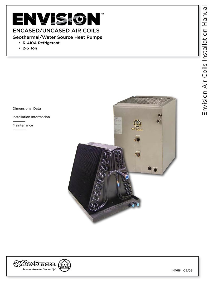Water Furnace Envision NRAC026 installation manual Water Furnace Envision NRAC026 installation manual