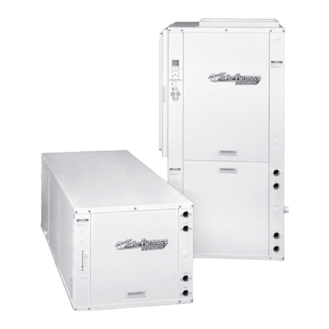 Water Furnace AT022C/D Installation and maintenance manual