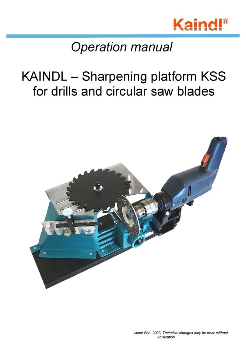 Kaindl KSS Operation manual