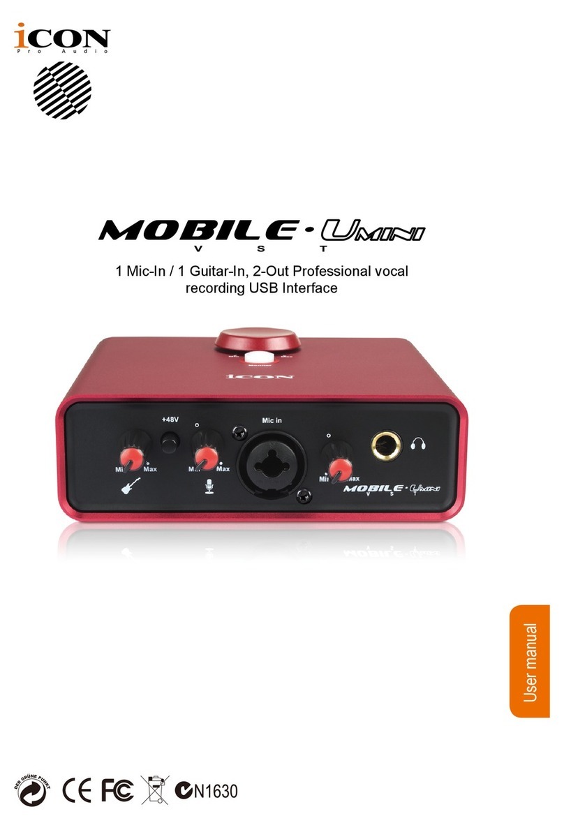 ICON Mobile Umini VST User manual