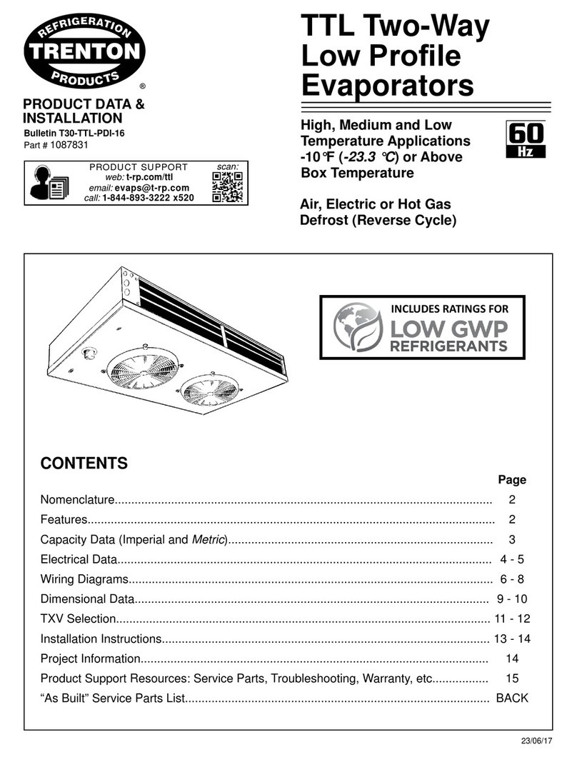 Trenton TTL Series installation instructions