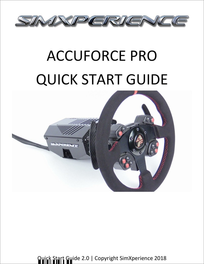 SIMXPERIENCE ACCUFORCE PRO quick start guide
