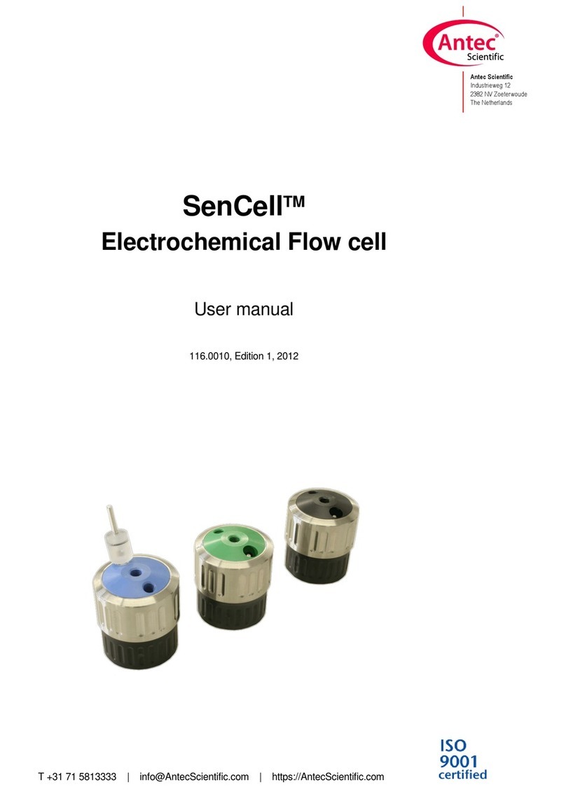 Antec Scientific SenCell user manual