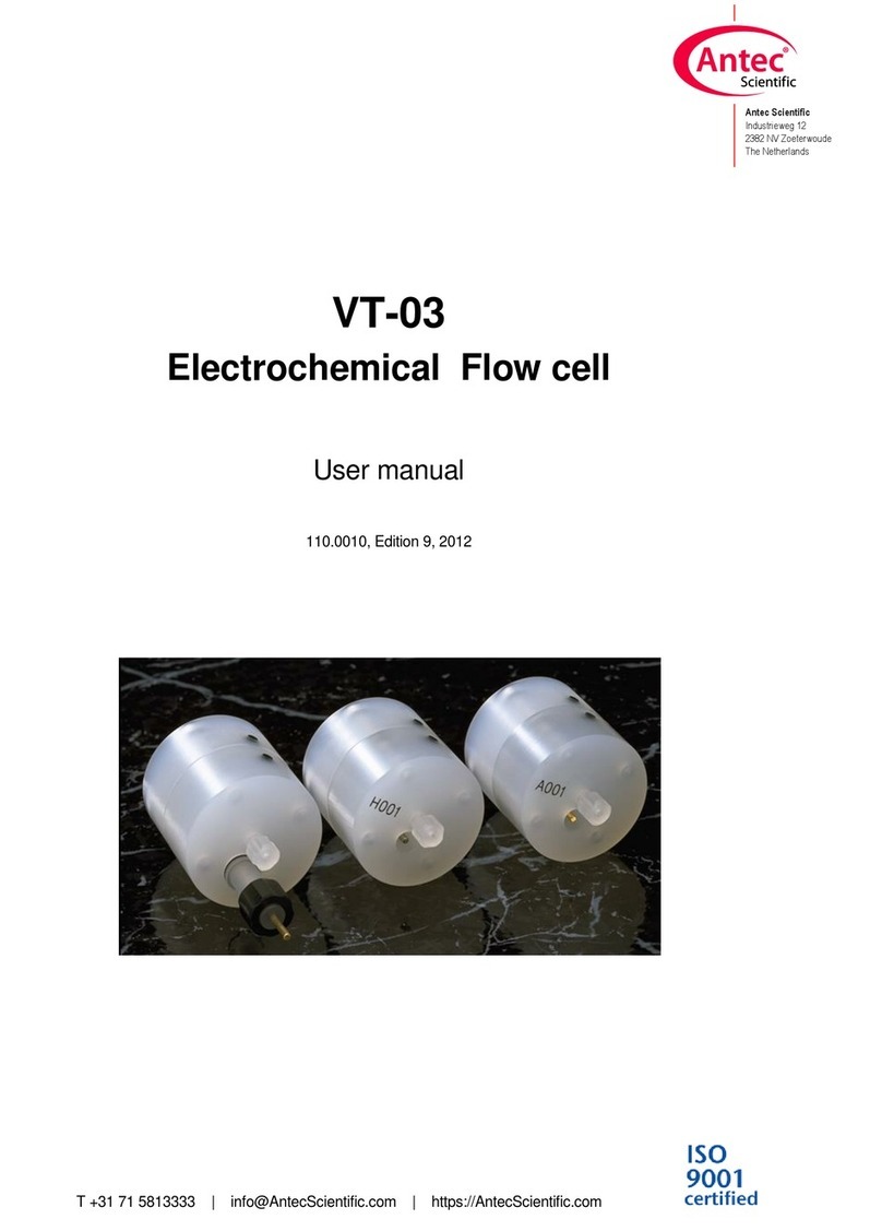 Antec Scientific VT-03 user manual