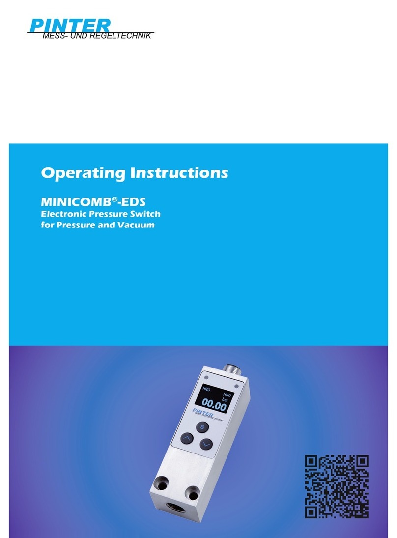 Pinter MINICOMB-EDS operating instructions