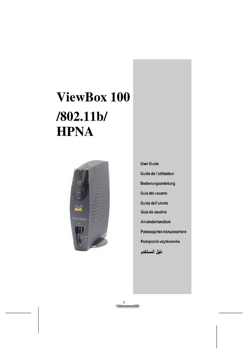 ViewSonic ViewBox 100 user guide