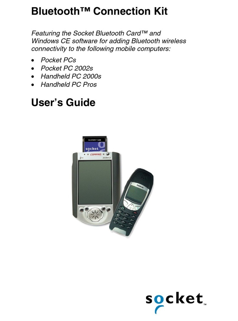 Socket Bluetooth Connection Kit user guide