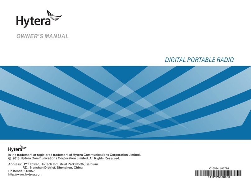 Hytera PD752i owner's manual