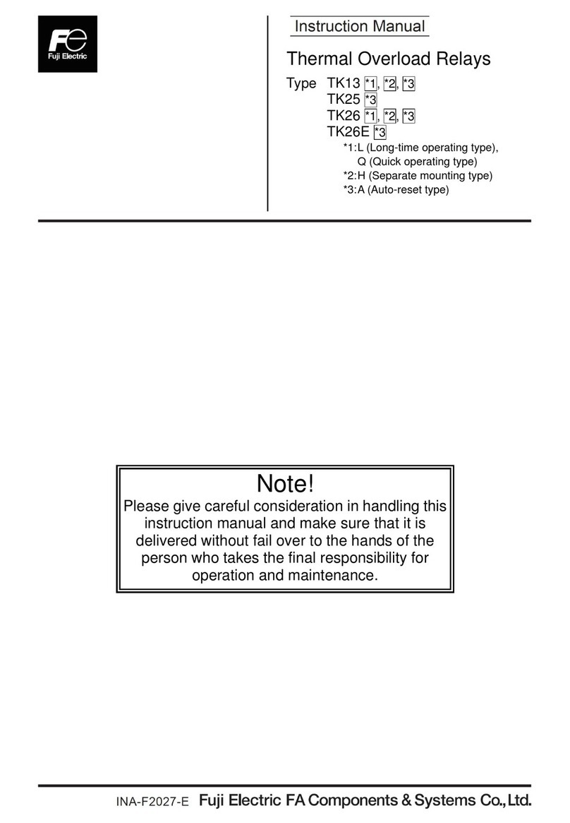 Fuji Electric TK13 instruction manual
