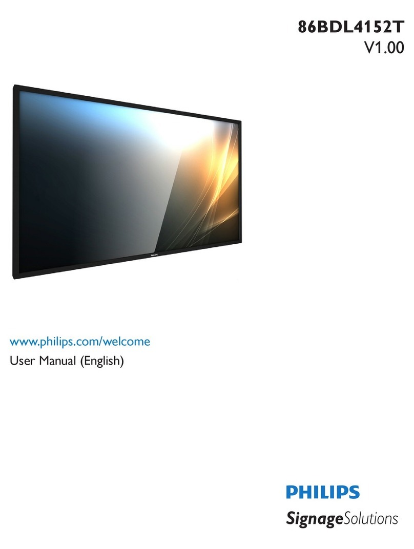 Philips 86BDL4152T User manual