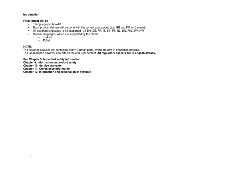Phonak CP1 User manual