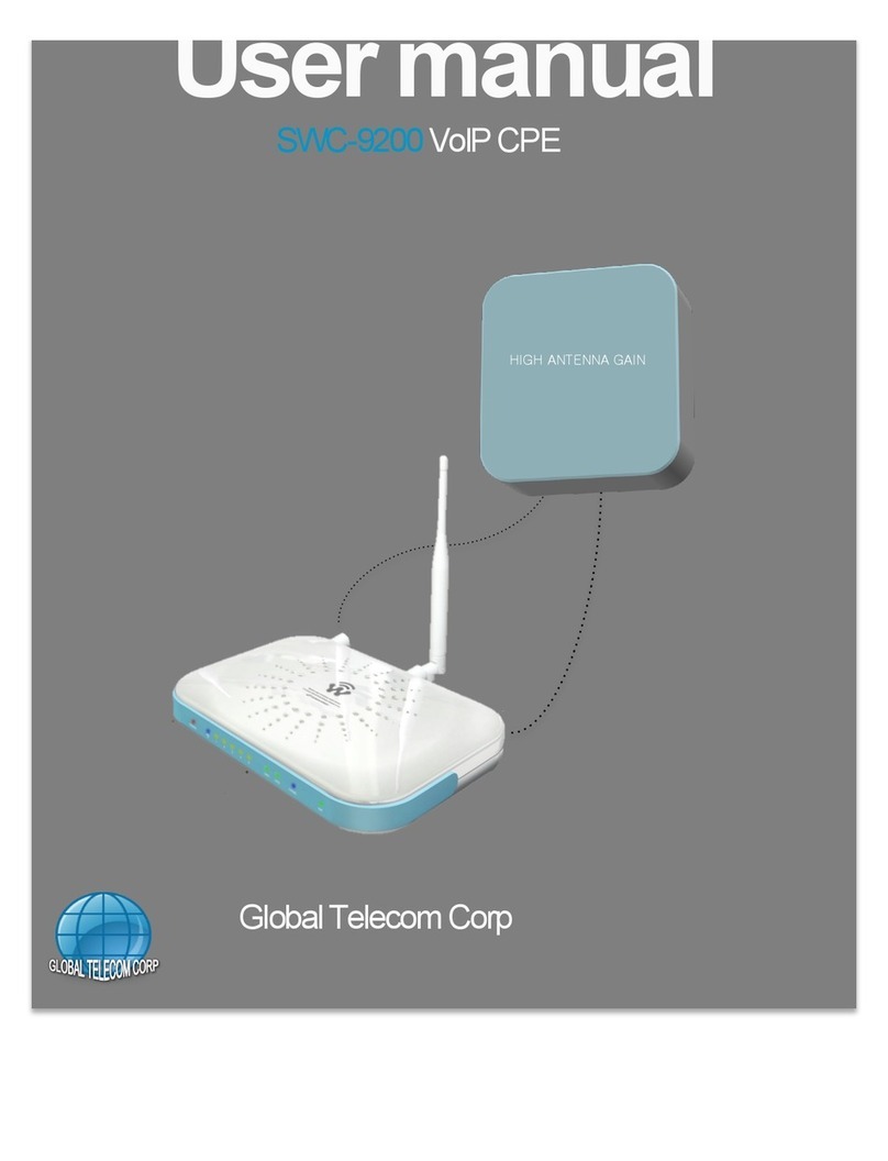 Global Telecom Corp SWC-9200 user manual