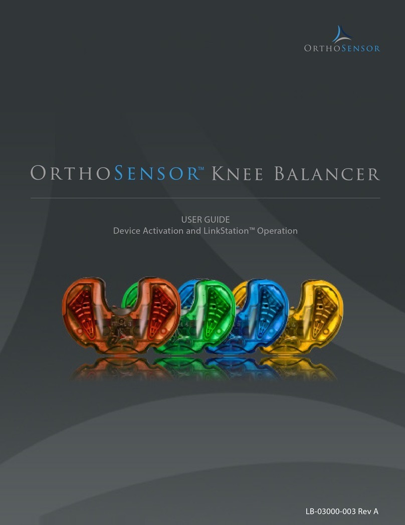 OrthoSensor Knee Balancer User manual