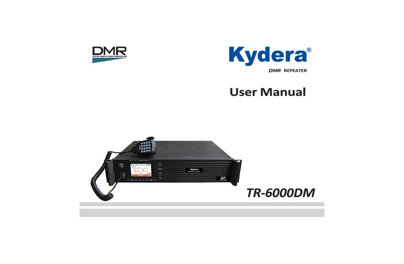 Kydera TR-6000DM user manual