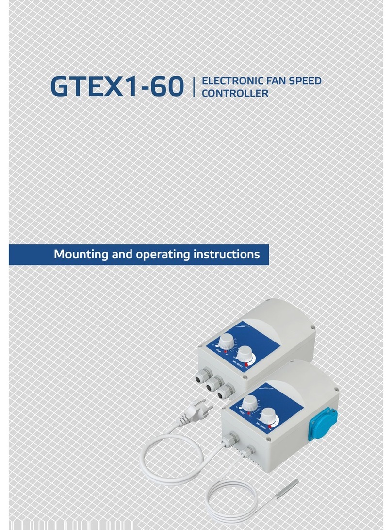 Sentera Controls GTEX1-60-DM Service manual