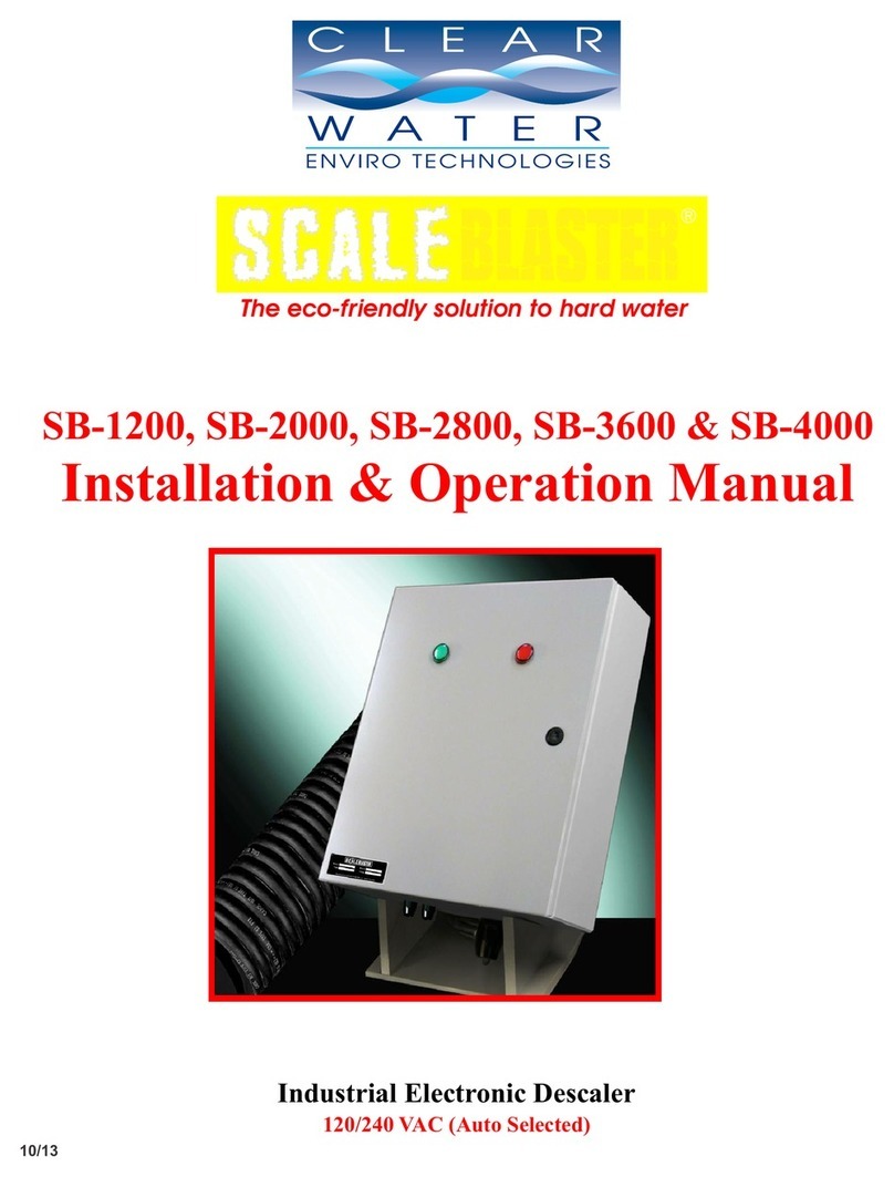 ScaleBlaster SB-1200 Installation & operation manual ScaleBlaster SB-1200 Installation & operation manual