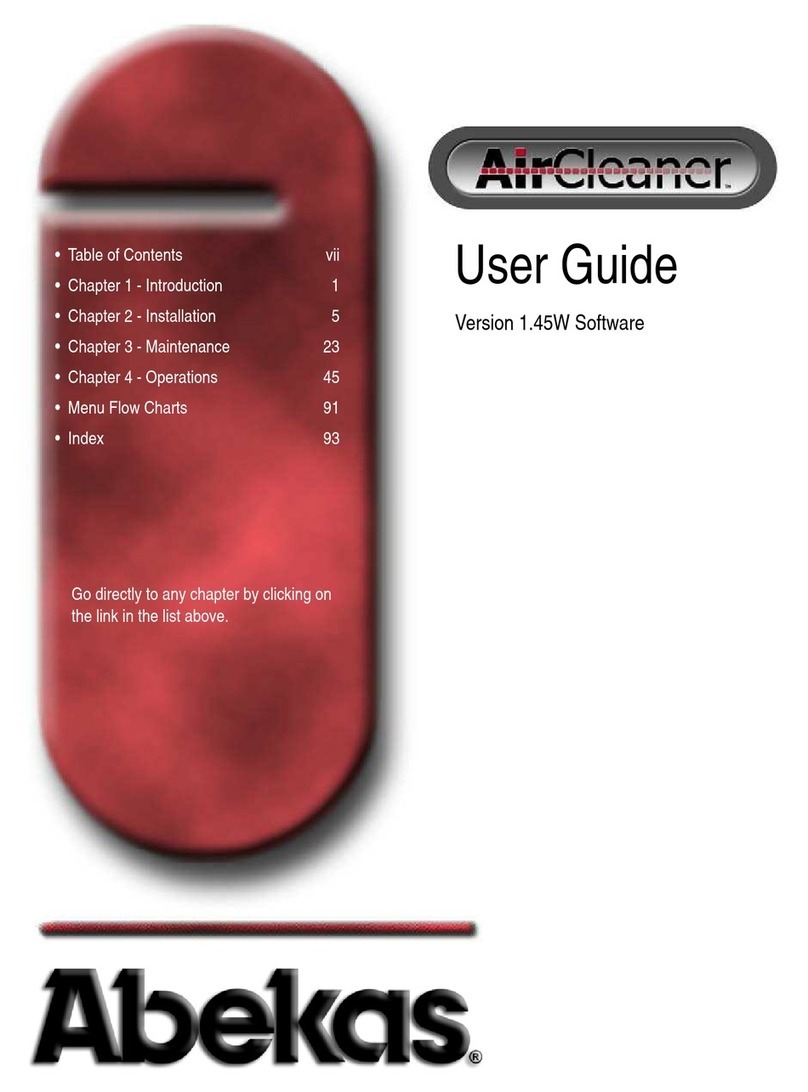 Abekas AirCleaner user guide