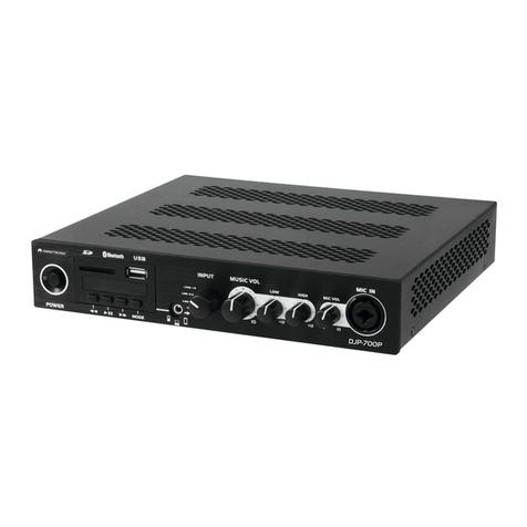 Omnitronic DJP-700P user manual