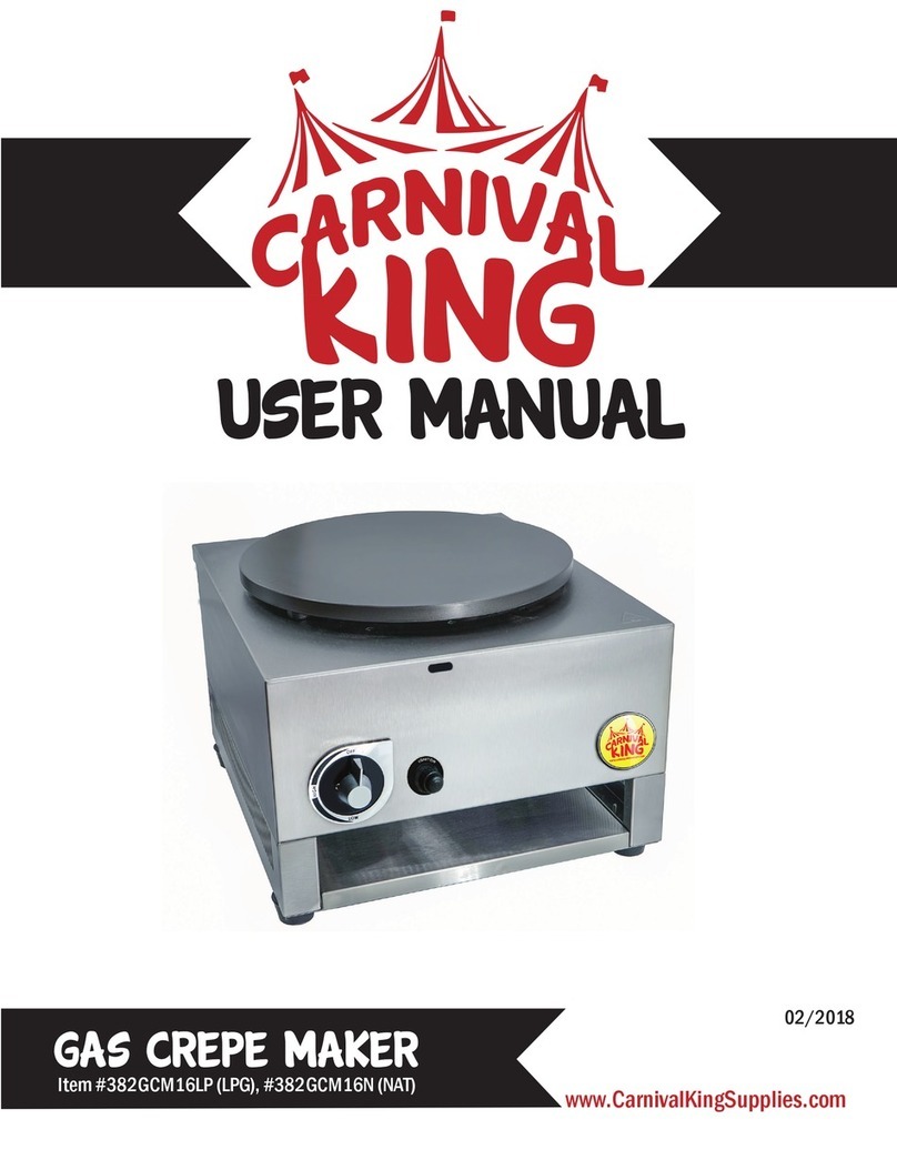 Carnival King 382GCM16LP User manual
