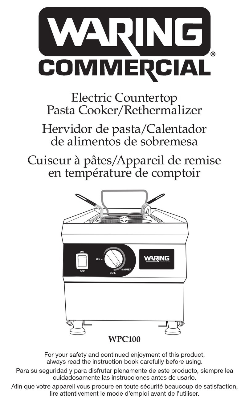 Waring WPC100 manual