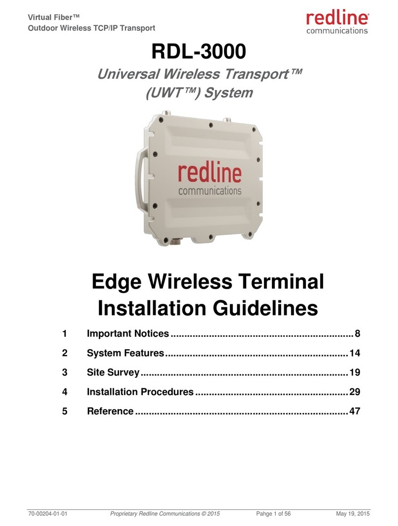 Redline RDL-3000 SC Installation guidelines Redline RDL-3000 SC Installation guidelines