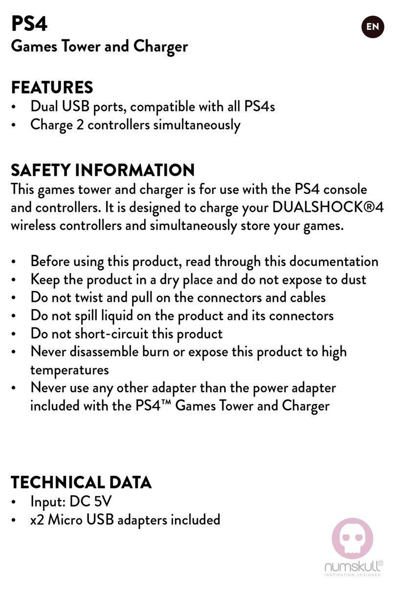 numskull PS4 User manual