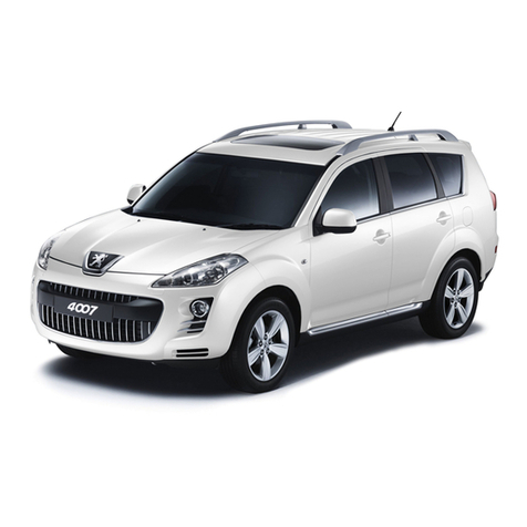 PEUGEOT 4007 Handbook