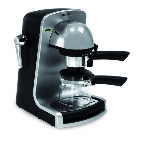 Imusa GAU-18201 Bistro 4-Cup instruction manual