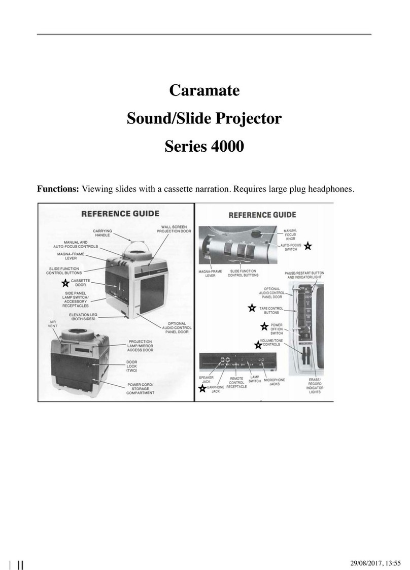 CARAMATE 4000 series user manual