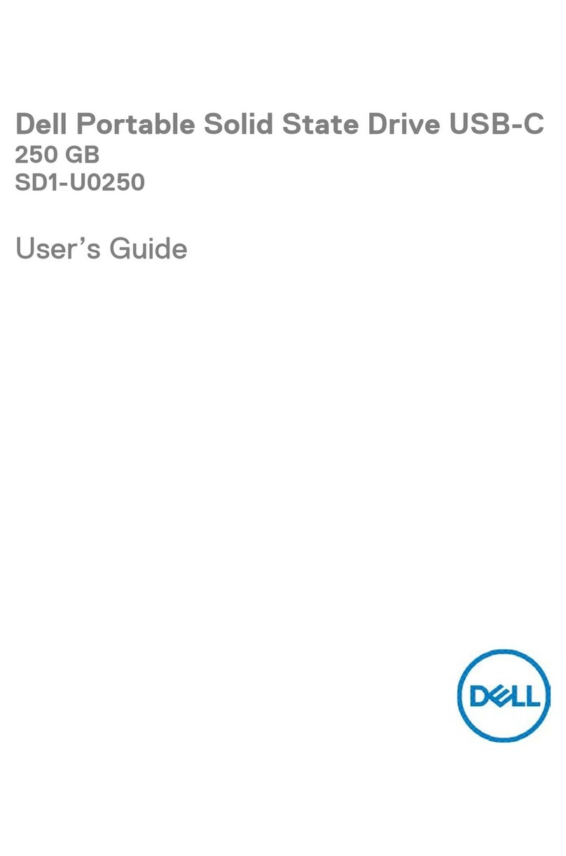 Dell SD1-U0250 User manual