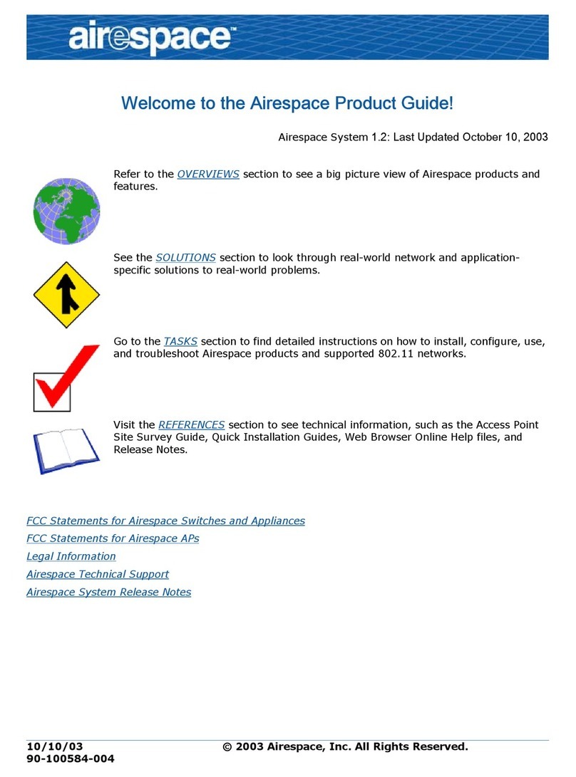 Airespace AS-4012 Product guide