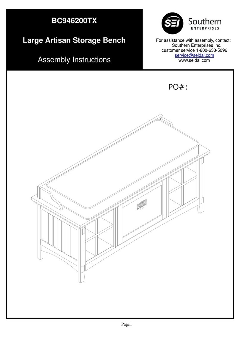 Southern Enterprises BC946200TX Assembly instructions