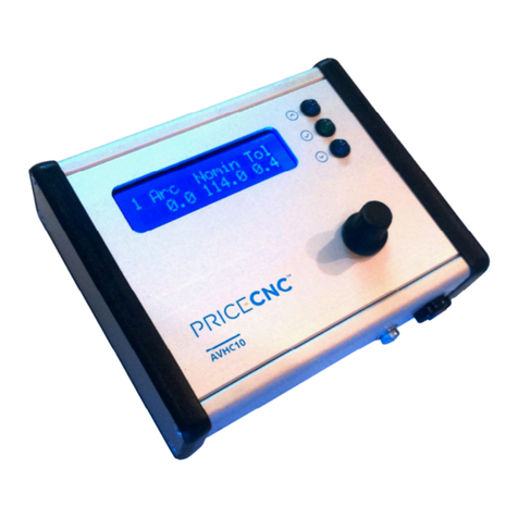 PRICECNC AVHC10 Installation and operation manual