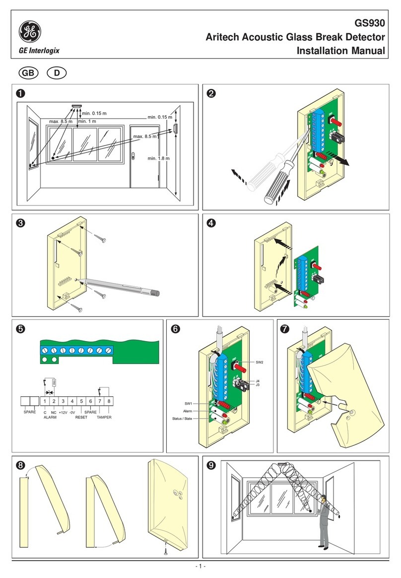GE Interlogix GS930 installation manual GE Interlogix GS930 installation manual