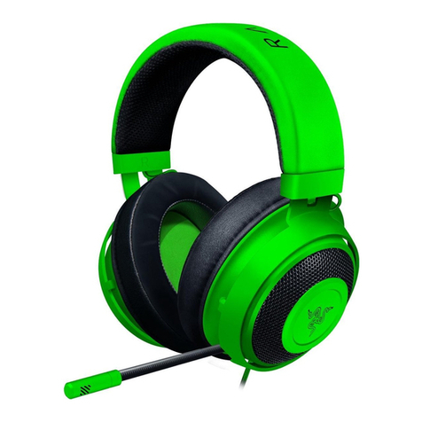 Razer KRAKEN Pro User manual