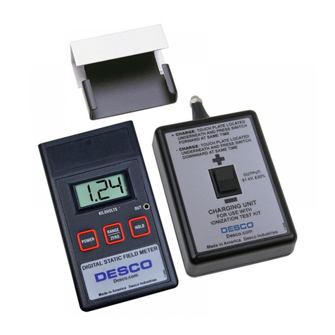 Desco 19493 Installation guide